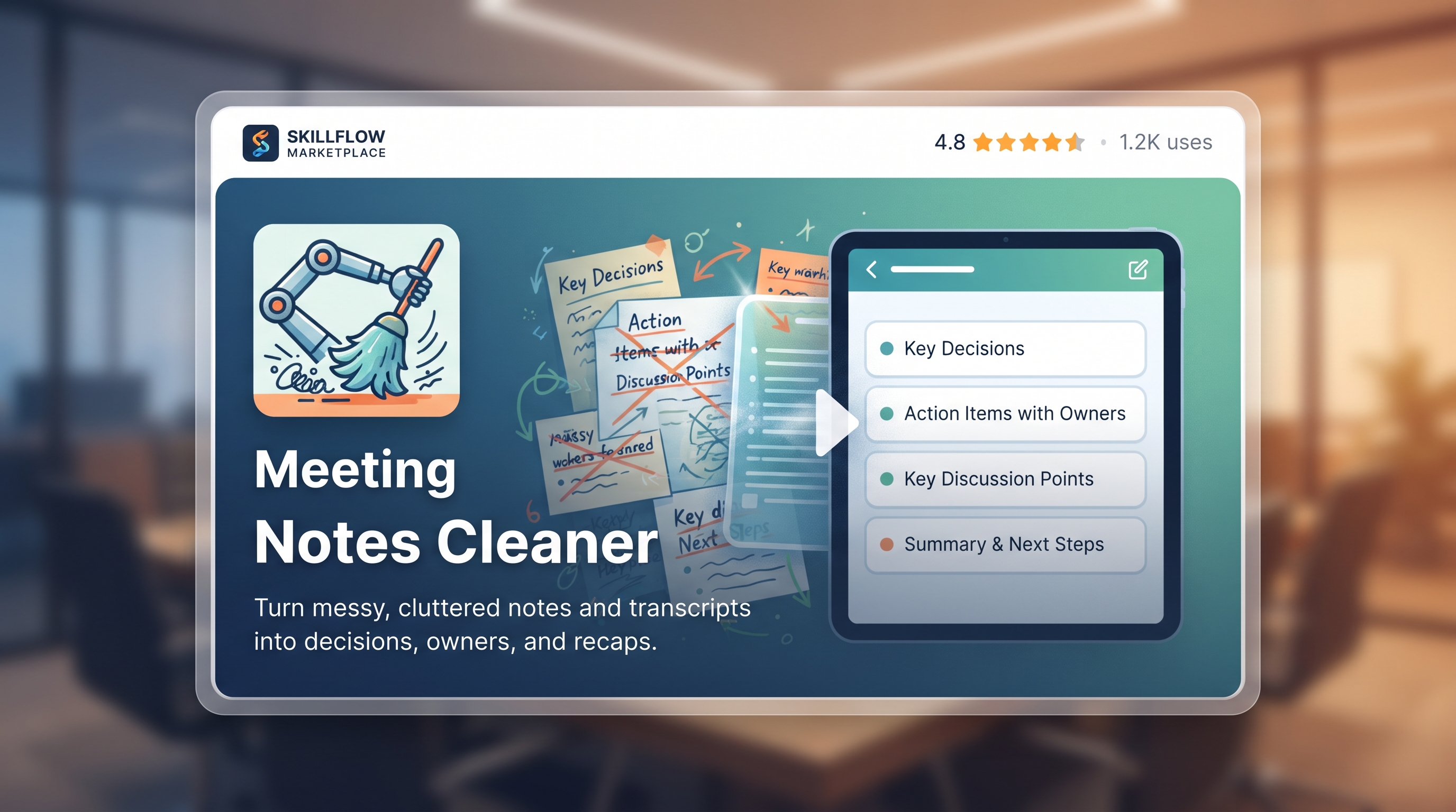Meeting Notes Cleaner